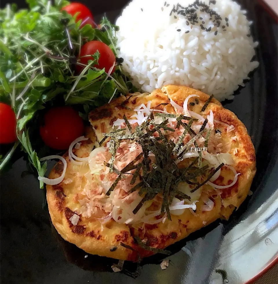 朝ごはんを食べよう❣️大きな五目がんも で朝ごはん😲|あしゃぱんさん