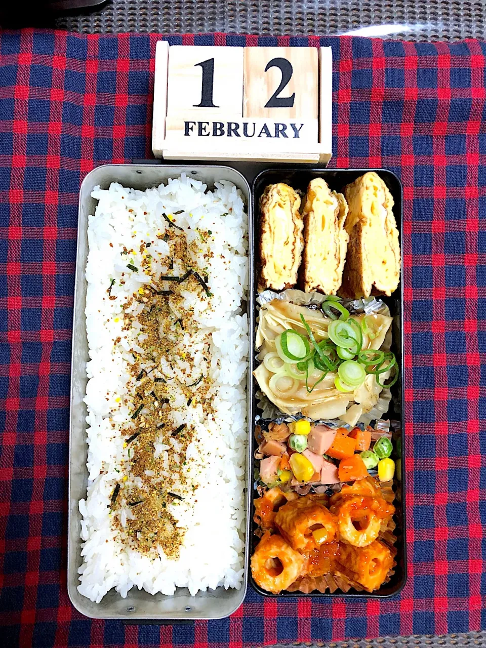 今日のお弁当🍱
 #夫弁当|あきんこさん