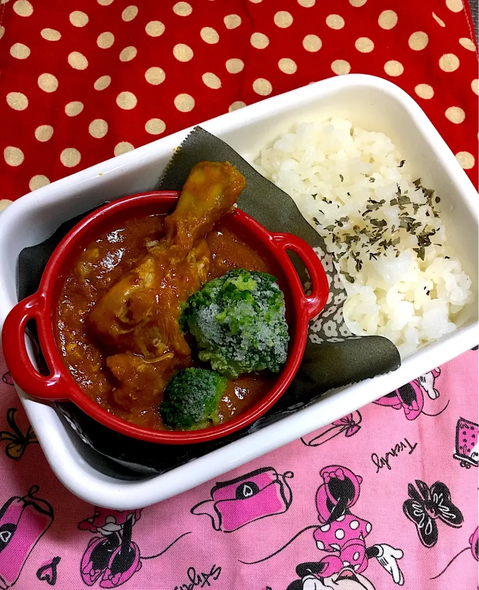 年中さん弁当101日目 #野田琺瑯  #年中さん弁当  #わっぱ弁当  #カレー弁当|チョコらんさん