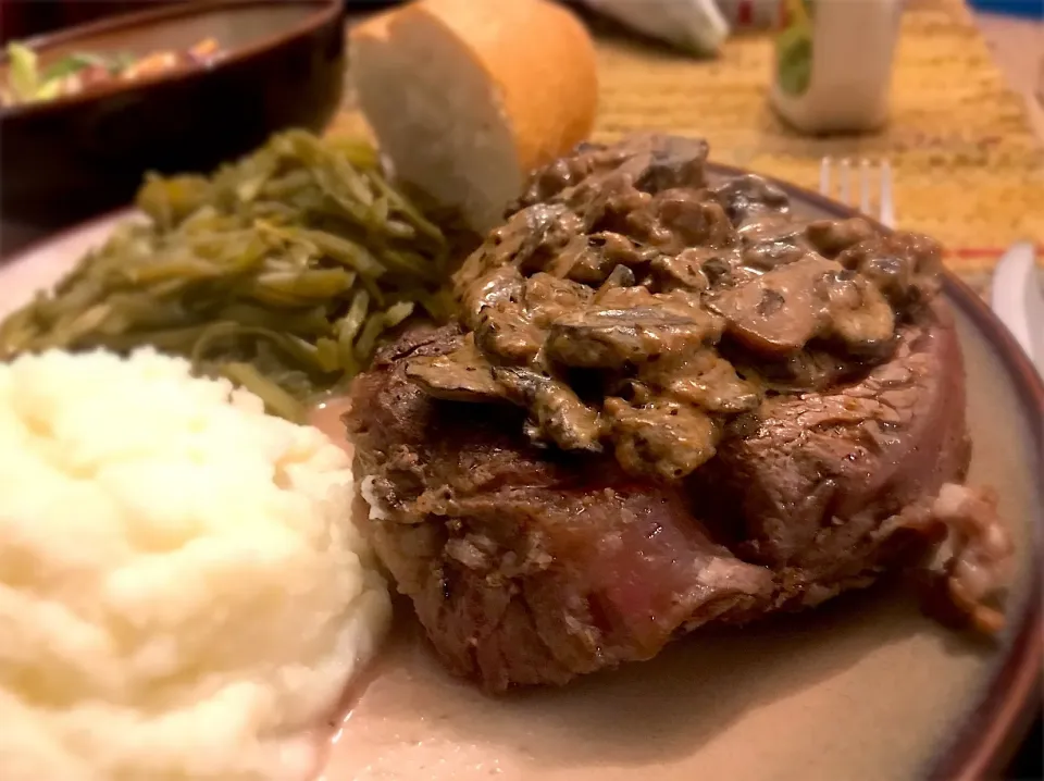 Filet with mushroom whisky sauce|TJ McAfoosさん