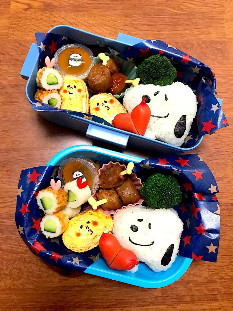 スヌーピーのバレンタイン弁当♡|かなさん