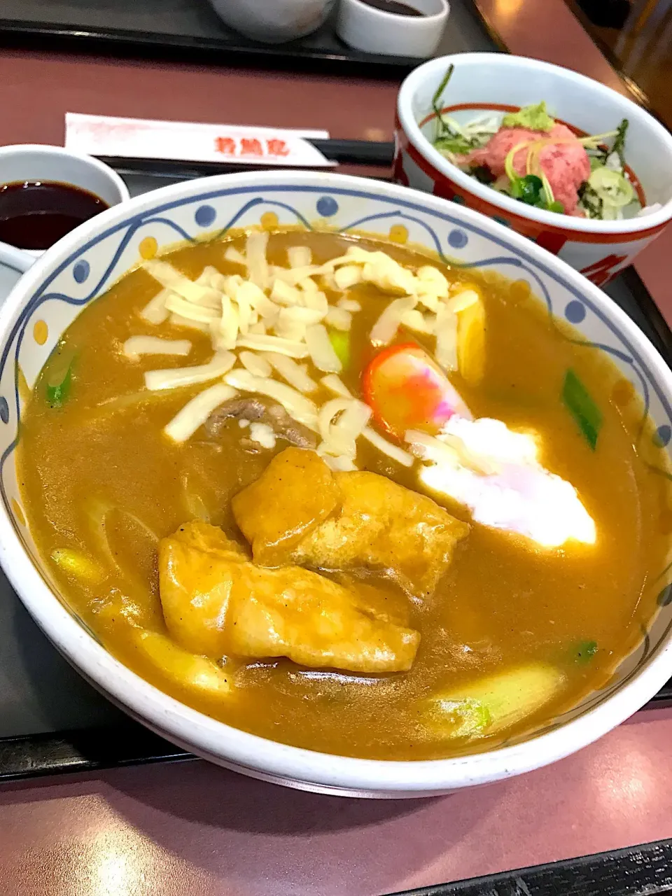 チーズ温玉カレーうどん   #若鯱家|石田尚之さん