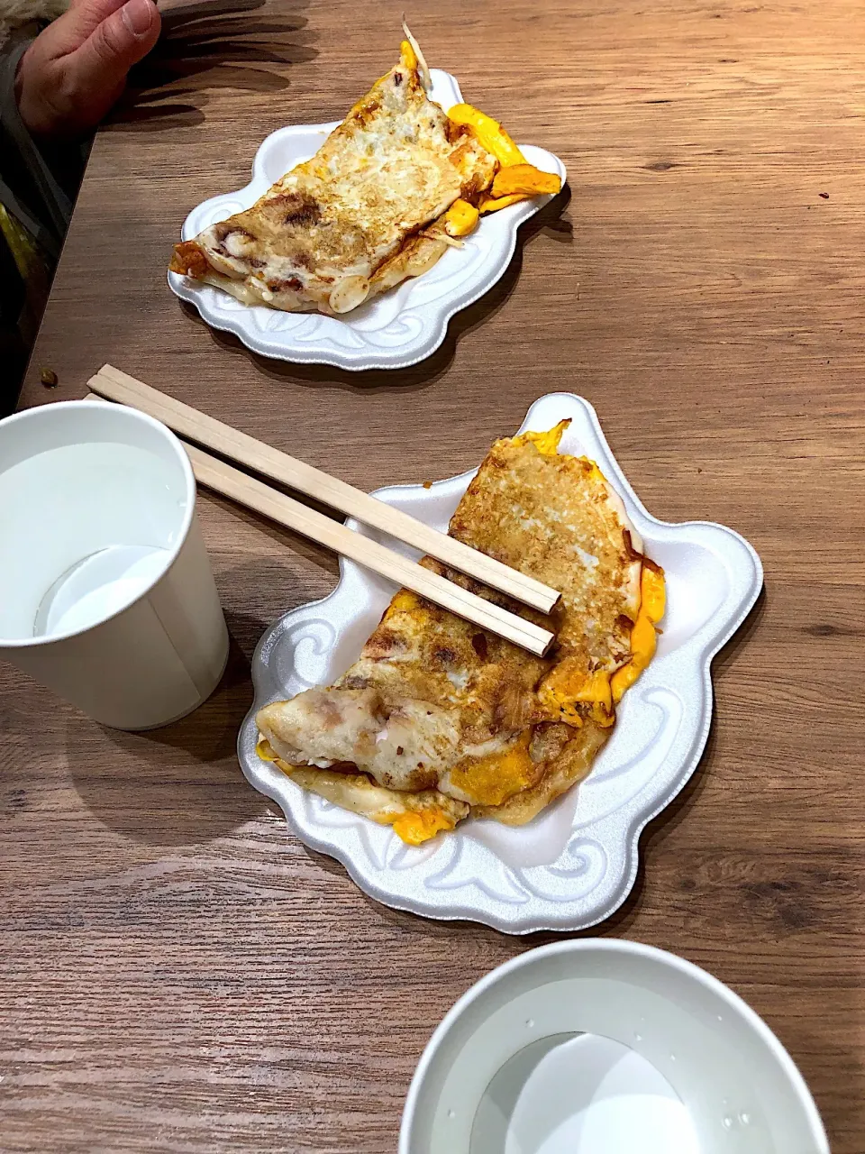 Snapdishの料理写真:阪神百貨店イカ焼きデラバン😋|すかラインさん