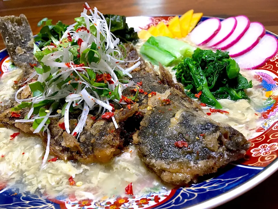 MOMO-chan カレイの中華香味だれ🐟リピ❣️ 卵あんかけ版💕
#ぱぴこ家お気に入り|ぱぴこ家さん