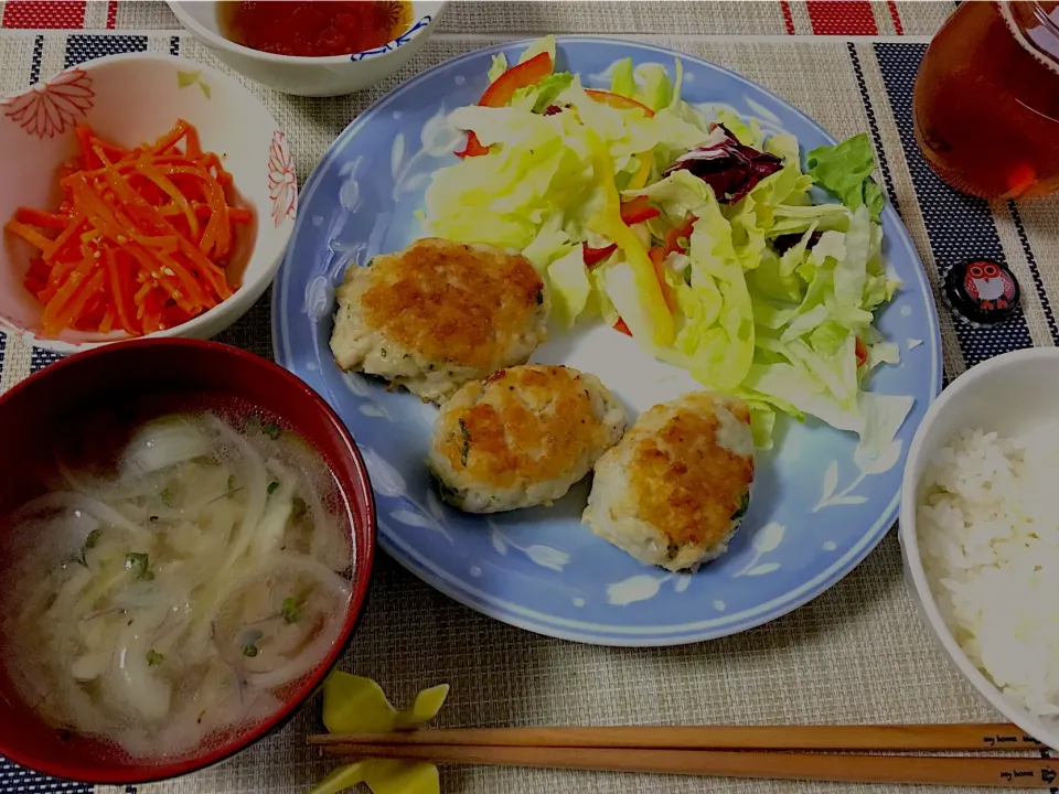 さっぱり里芋のハンバーグ定食|sugarnekoさん