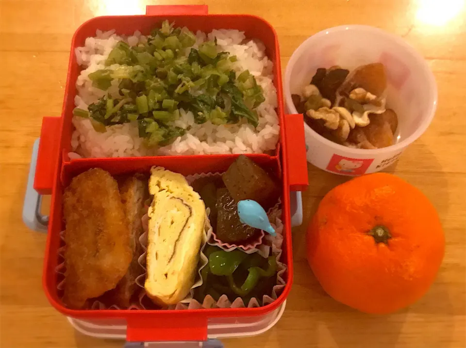 今日のお弁当 #中学生弁当  #お弁当  #🍱  #lunchbox  #obento|かれんさん