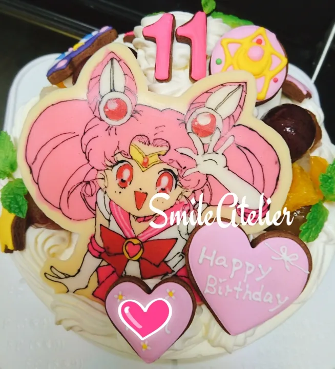 Birthdaycake♪セーラームーンちびうさ🐰|izumiさん