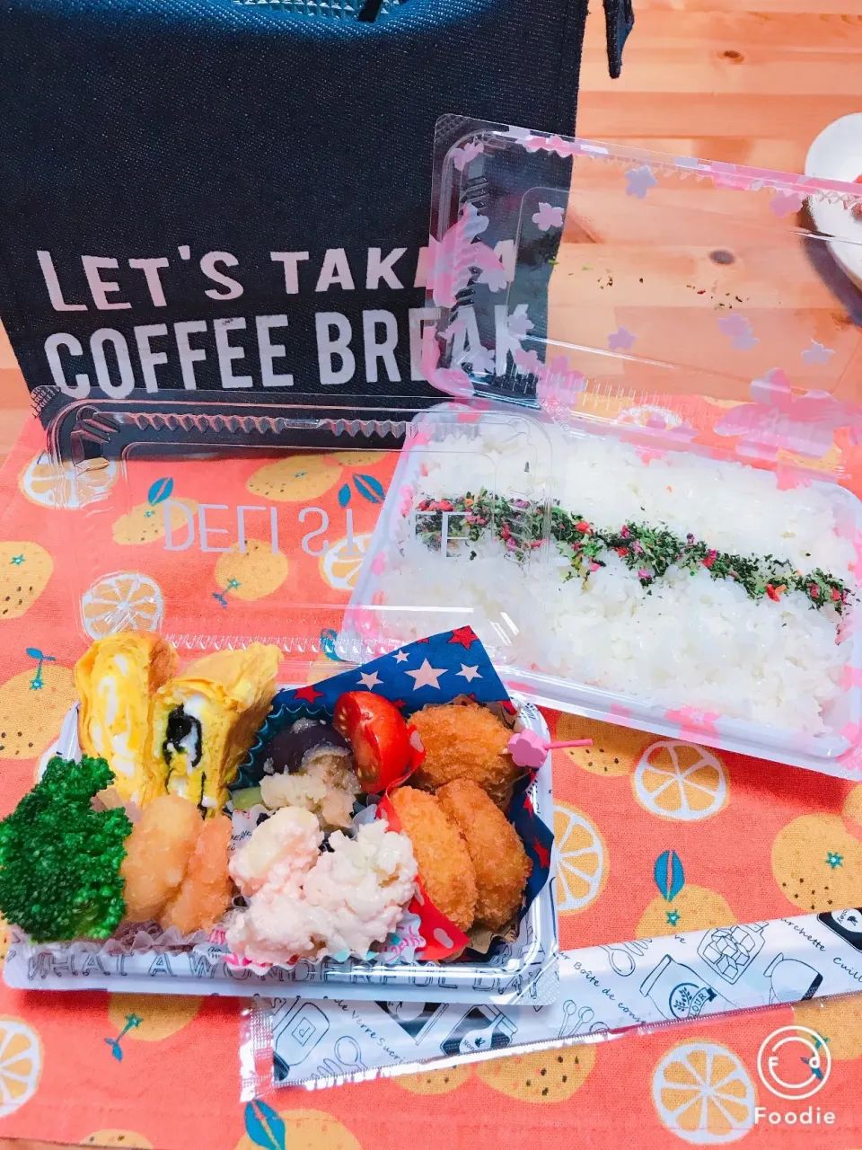 旦那さん弁当🍱

おはよう٩(*˘ ³˘)۶ᏟᎻᏌ❤

水曜日💓💓

今日も元気にがんばろ！|Harumiさん