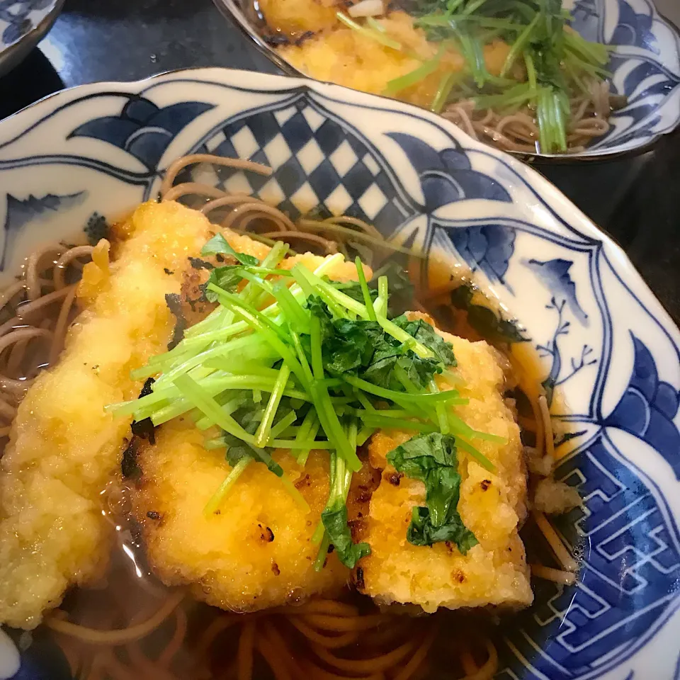 穴子そばでお昼ご飯|シュトママさん