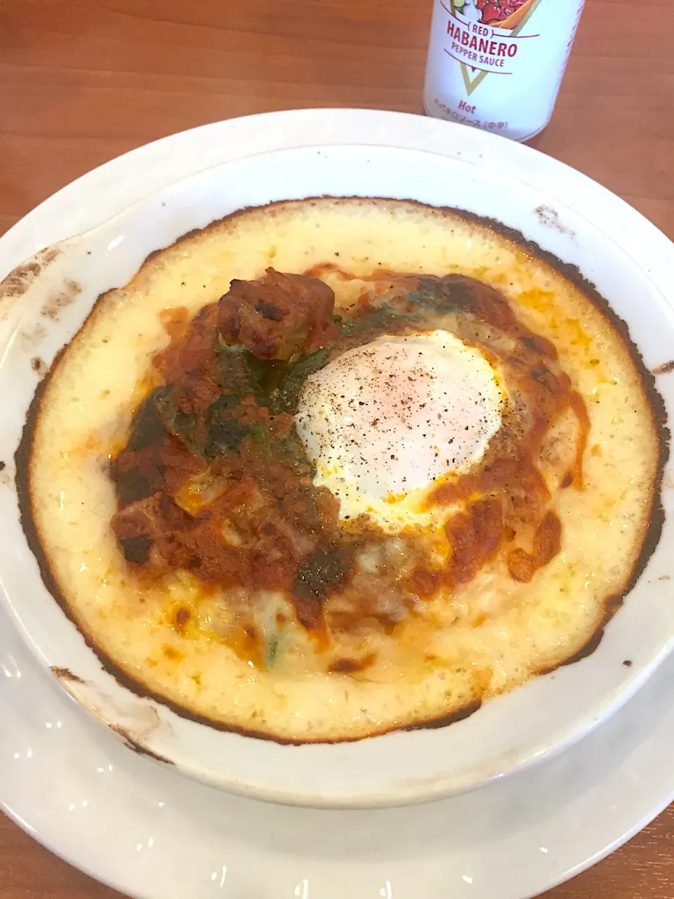 Snapdishの料理写真:半熟卵のミートドリアランチ@ココス|Kazuya Miyukiさん