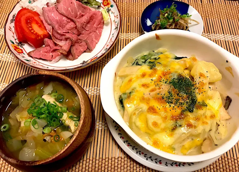 Snapdishの料理写真:今日の夕飯|sono.kさん