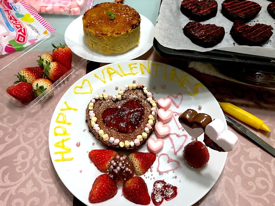 2/14 happy valentines sweets 
homemade 🥰|marian ilanoさん