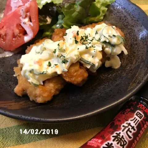 「四川花椒粉（シセンホワジャオフン）」を使ってみたSnapdishの料理・レシピ写真:チキン南蛮