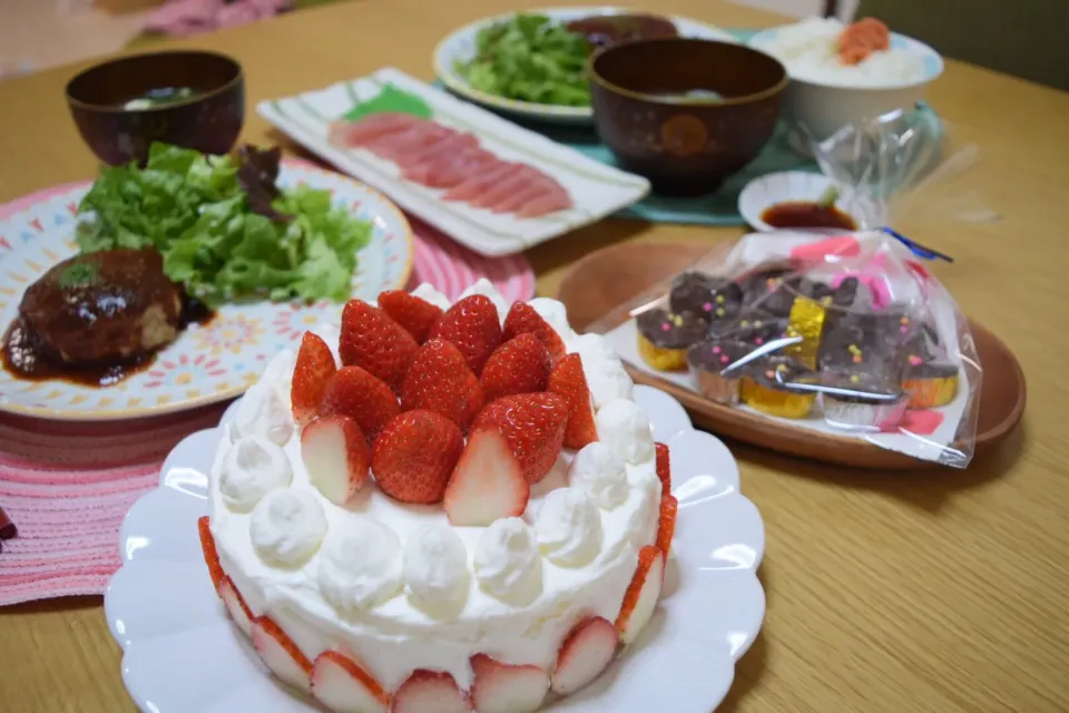 主人の誕生日祝い🎂|りんごさん