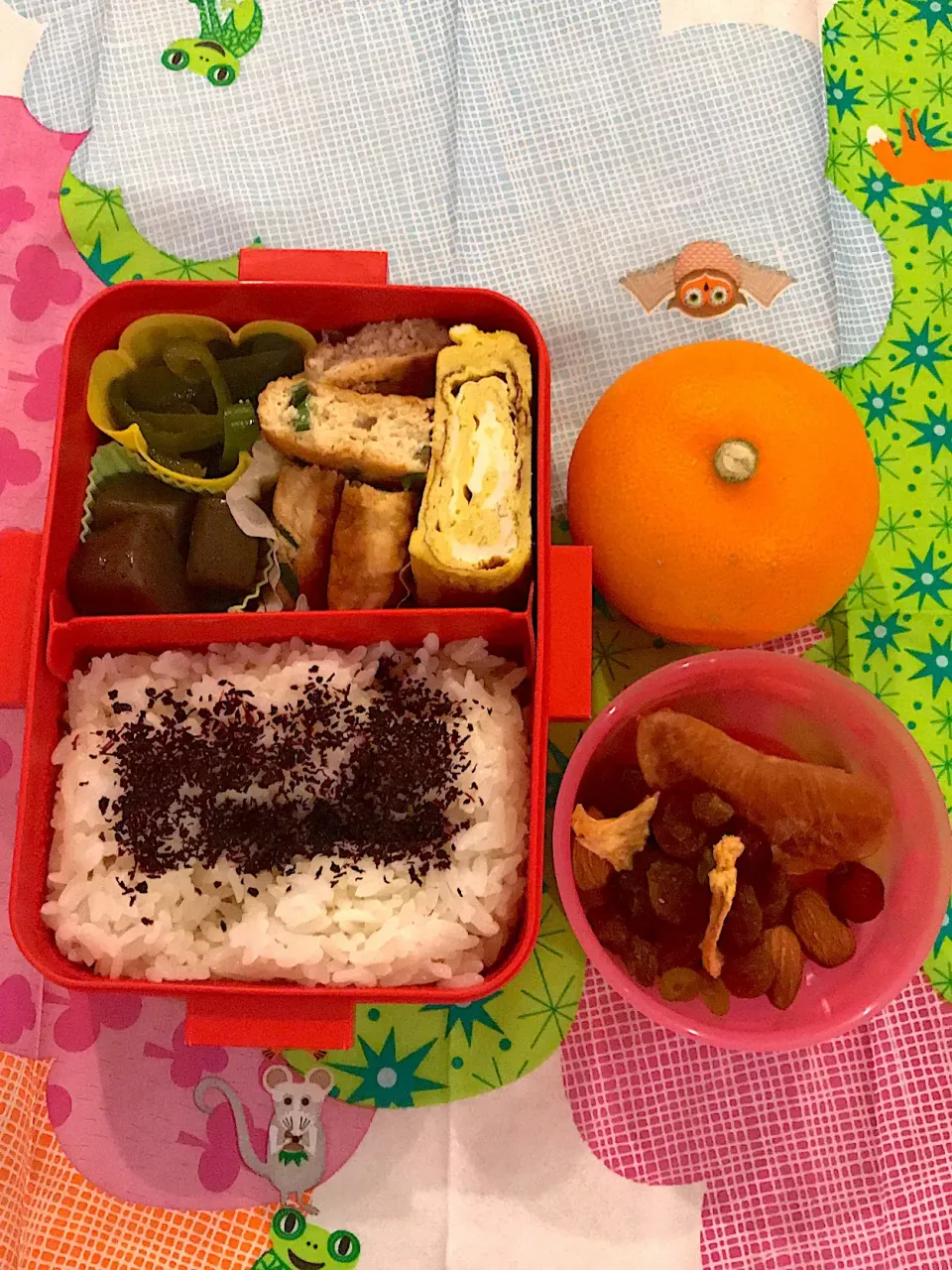 今日のお弁当 #中学生弁当  #お弁当  #🍱  #lunchbox   #obento|かれんさん