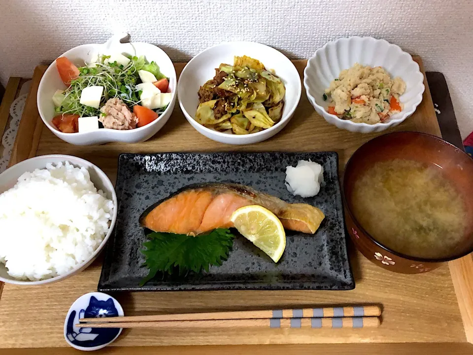 Snapdishの料理写真:夕食です|kazumi_a♡さん