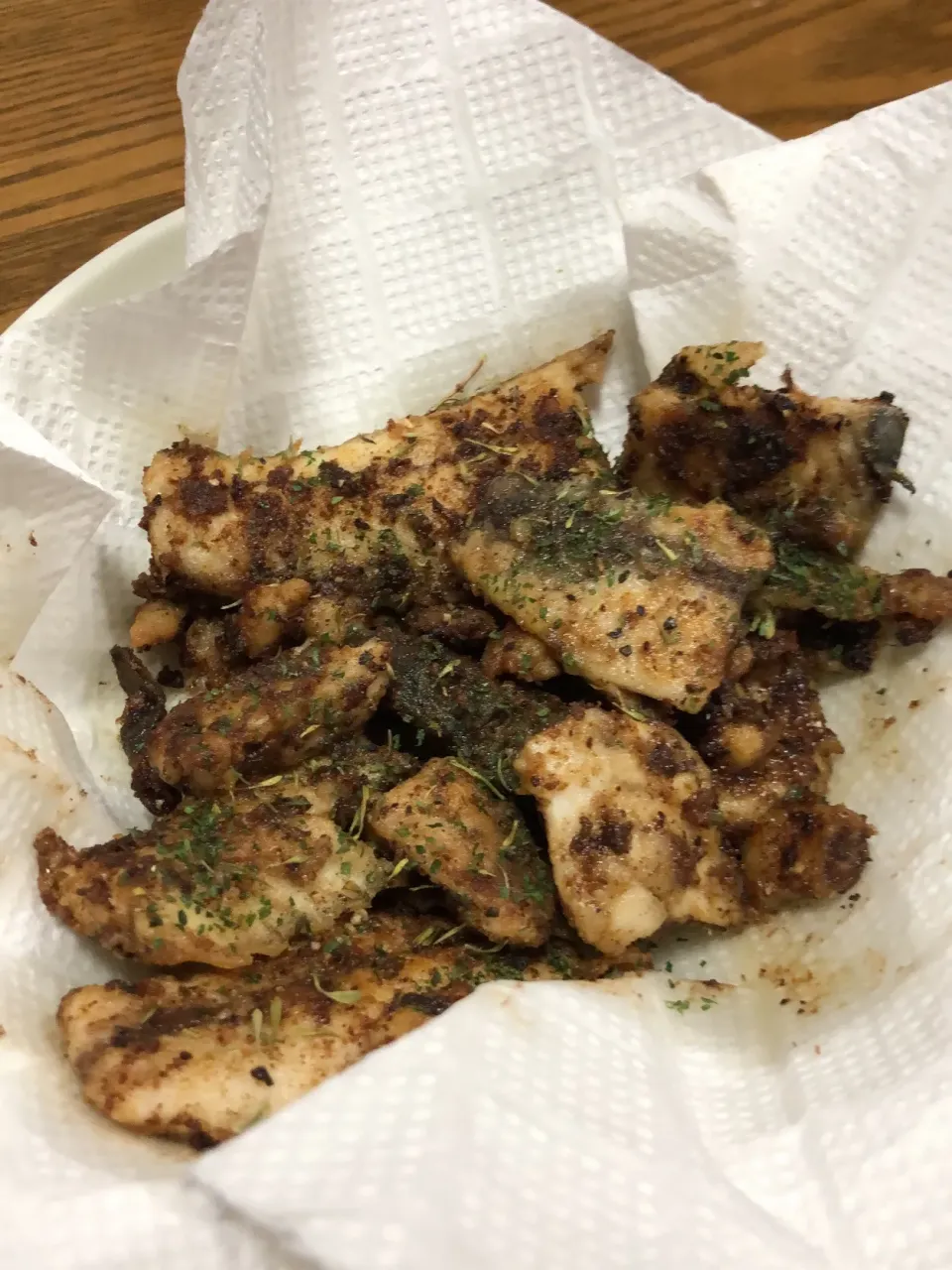 Snapdishの料理写真:釣り餌の残りw|リトルターン(釣った魚の料理垢)さん