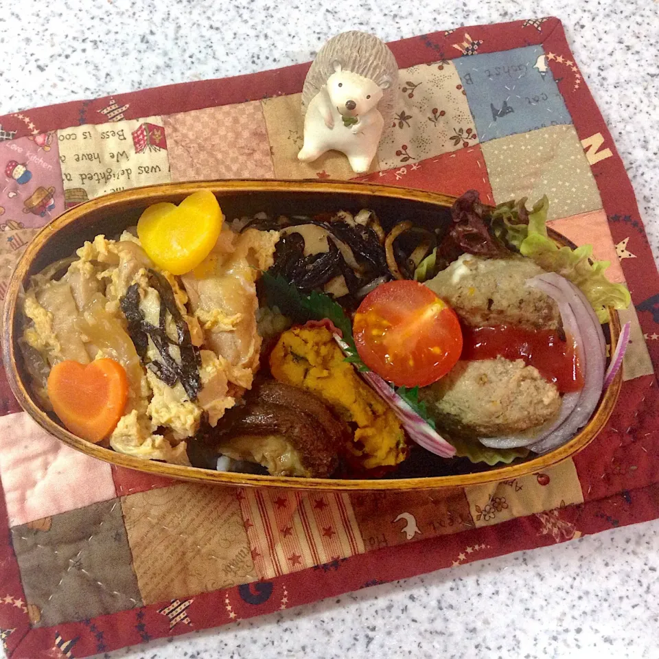 今日のお弁当 #夫弁当  #わっぱ弁当  #地味弁当|naonaomimichanさん