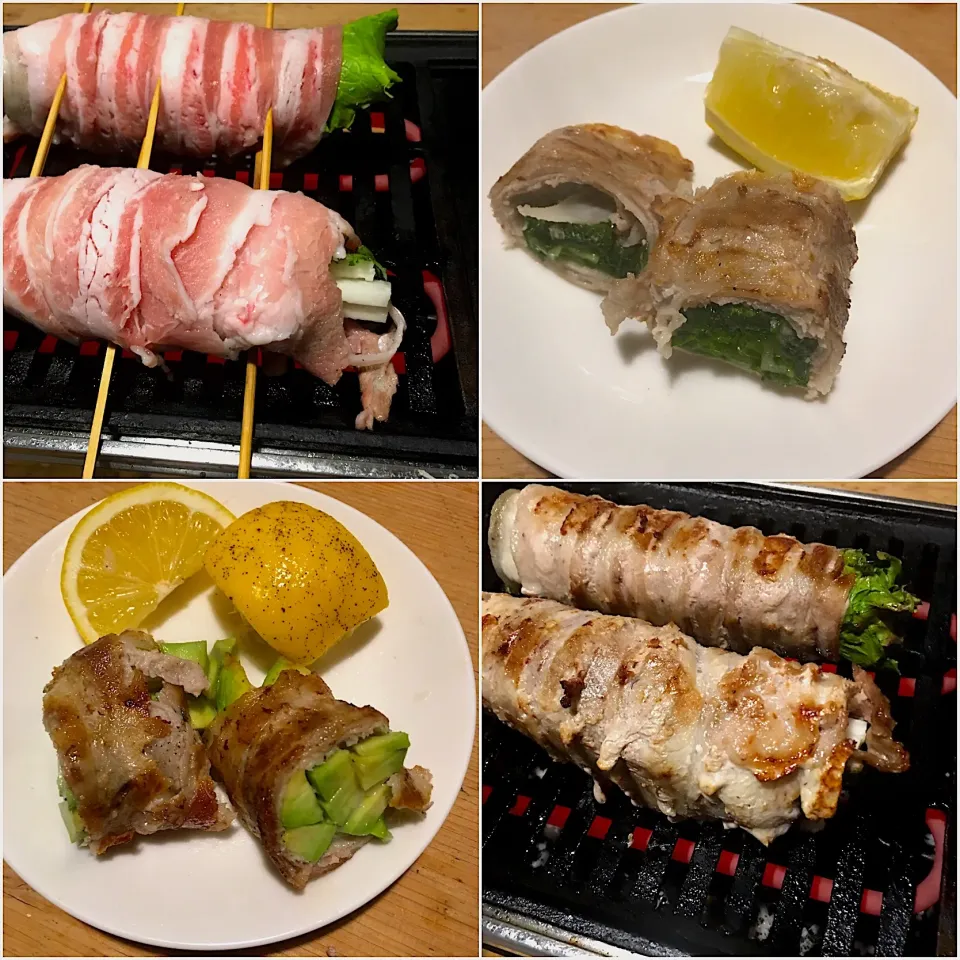 Snapdishの料理写真:今日の晩ごはん‼︎ 15 February
 #晩ごはん  #肉巻き  #肉巻き野菜  #ふたりごはん  #ふたりぐらし|Yoshinobu Nakagawaさん