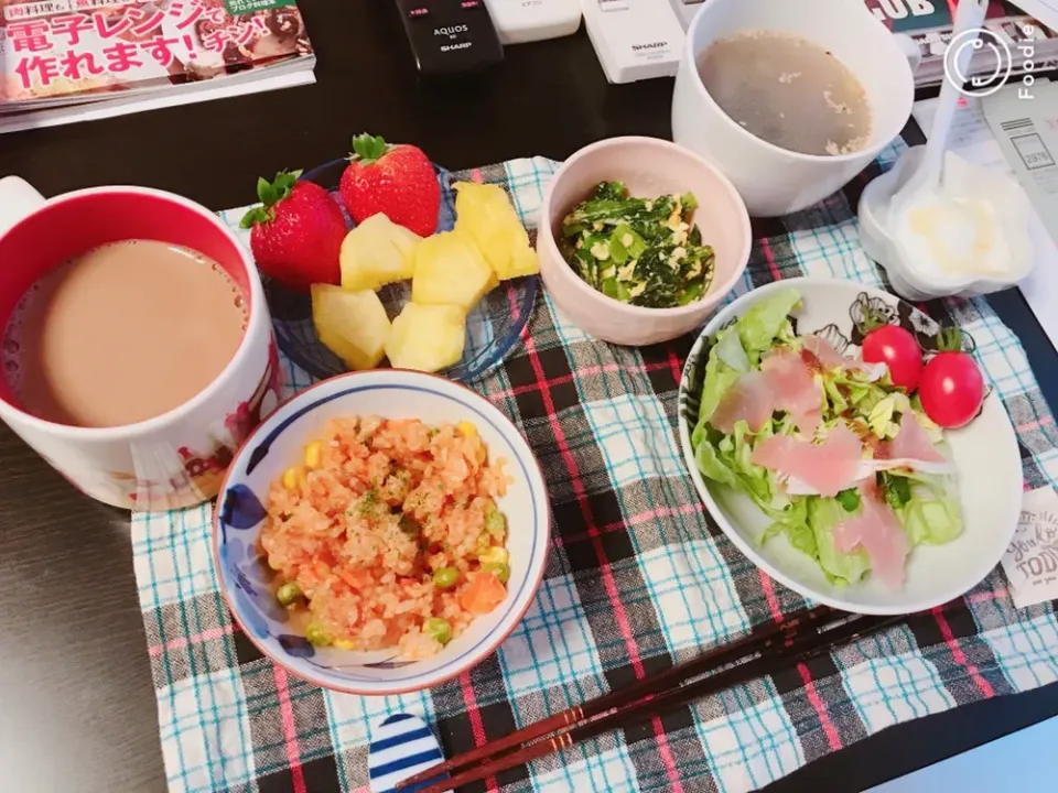 Snapdishの料理写真:#旦那さんご飯 #朝食|さとみさん