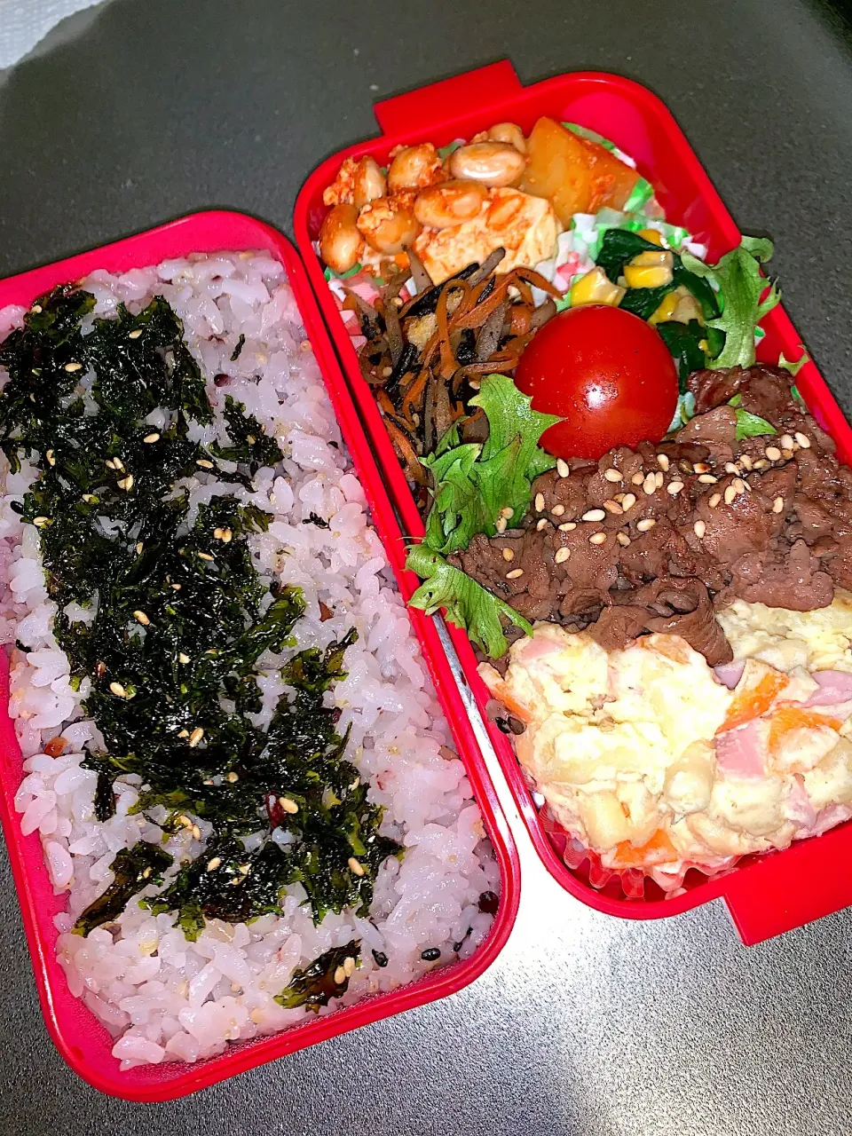 Snapdishの料理写真:2/15🥑お弁当|irodori🍡さん