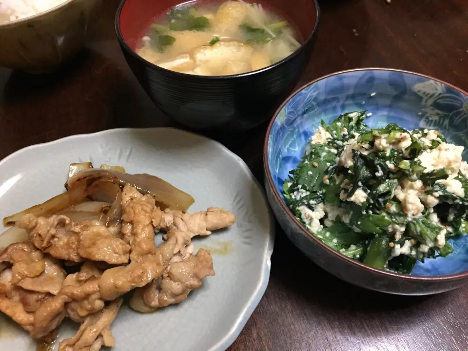 生姜焼き定食|まるちゃんさん