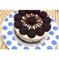 Snapdishの料理写真:OREO CHEESECAKE . オレオチーズケーキ ◟̆◞̆|NICOLEさん