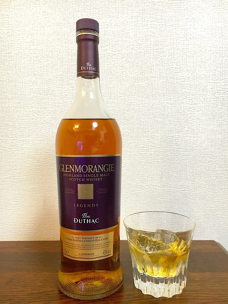 Snapdishの料理写真:グレンモーレンジィ デュタック 43％ 1000ml 箱入り （シングルモルトスコッチウイスキー）🥃🏴󠁧󠁢󠁳󠁣󠁴󠁿|ゆうじ.さん