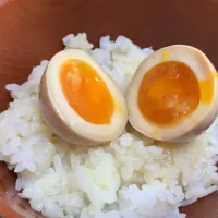 煮卵ご飯|まいさん