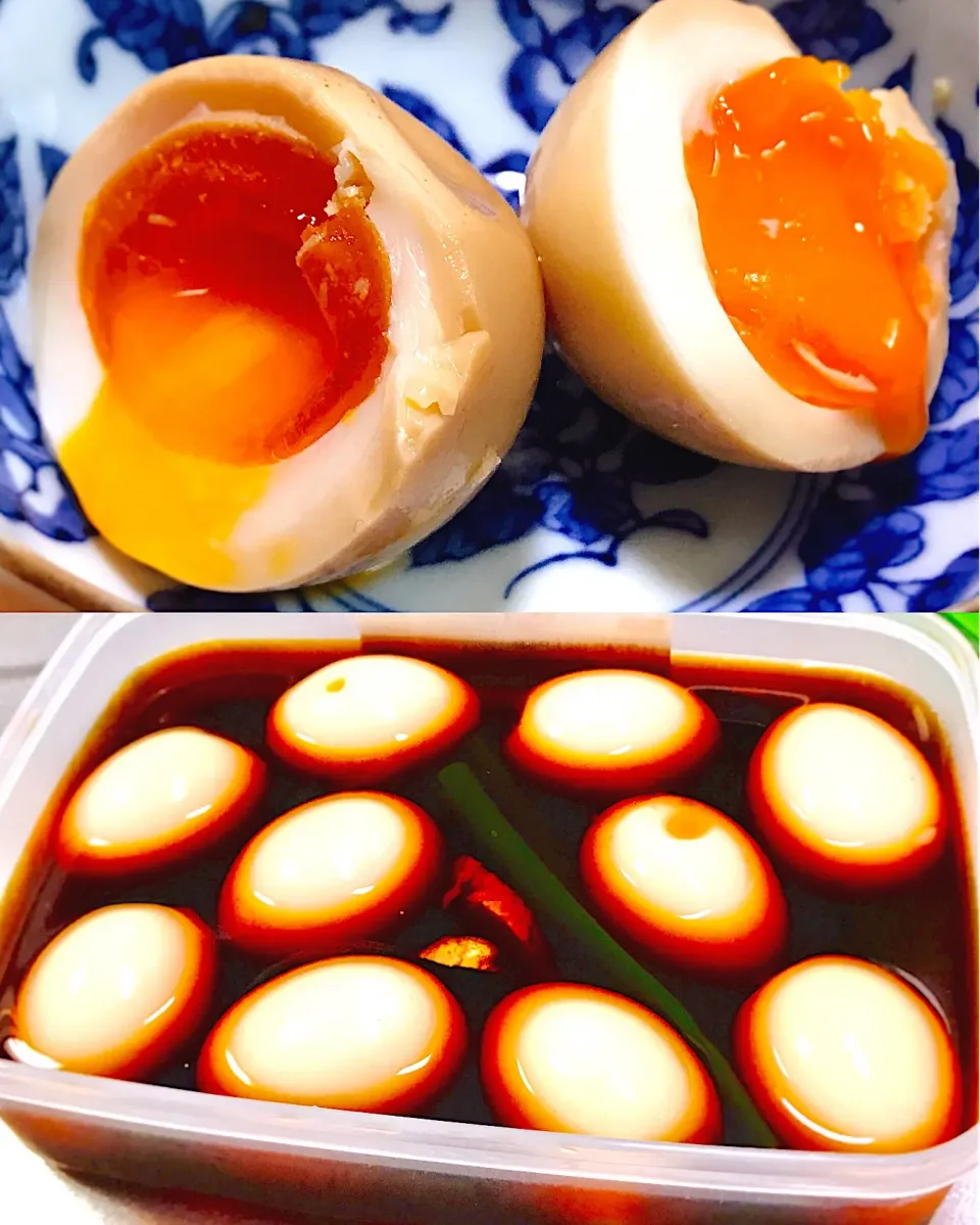 トロトロ半熟の煮卵🥚|ジイジさん