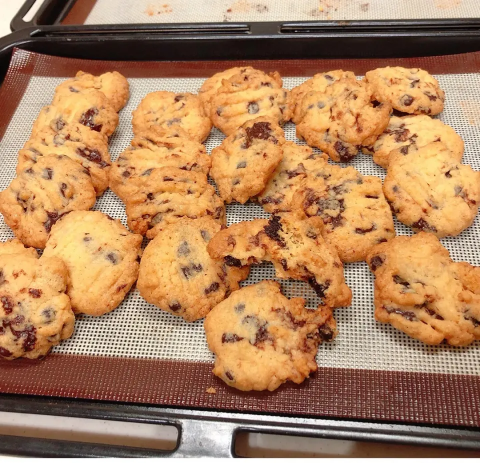 Snapdishの料理写真:♥️チョコチップ クッキー♥️|ぷらっとさん