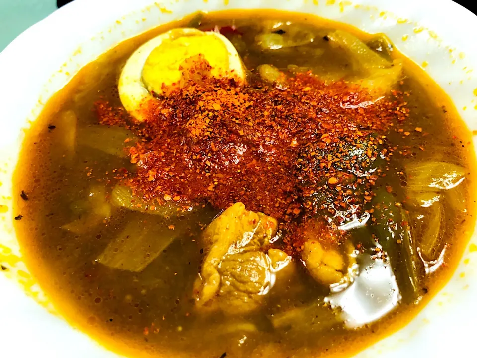 Snapdishの料理写真:自家製カレースープ|Food is lifeさん