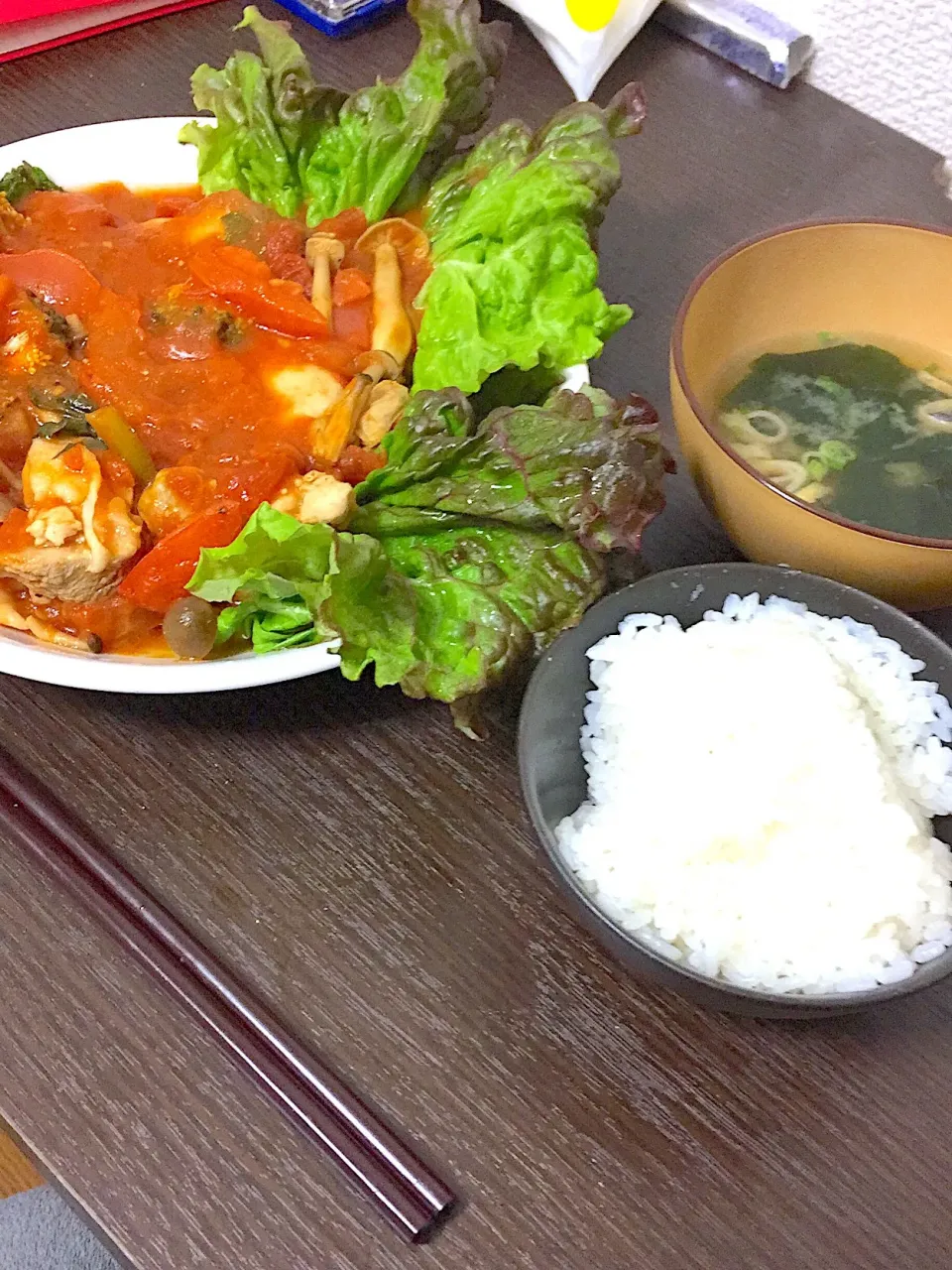 鶏肉のトマト煮🍅|まさるさんさん