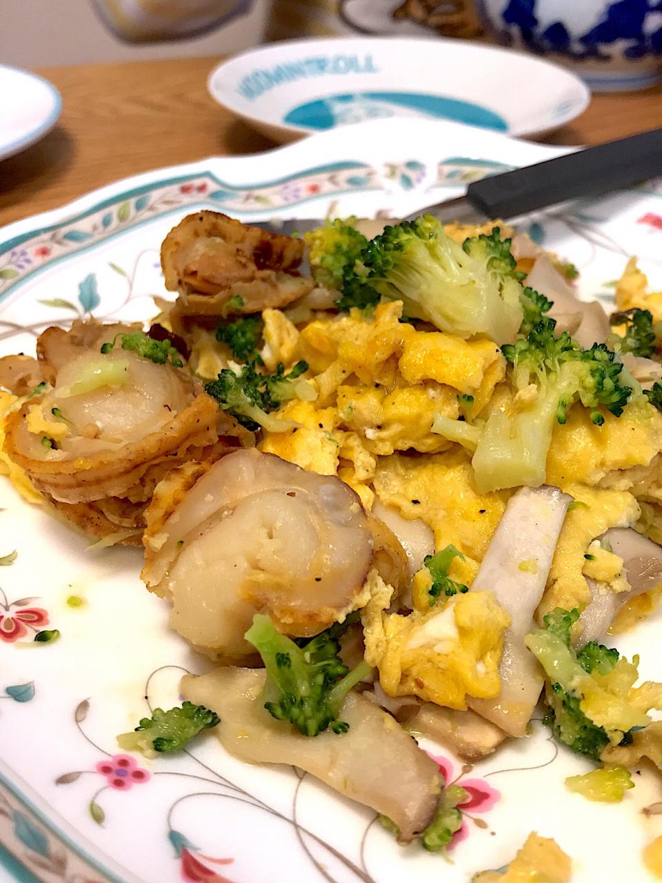 ベビーホタテの卵炒め さとこ Snapdish スナップディッシュ Id B0hs8a