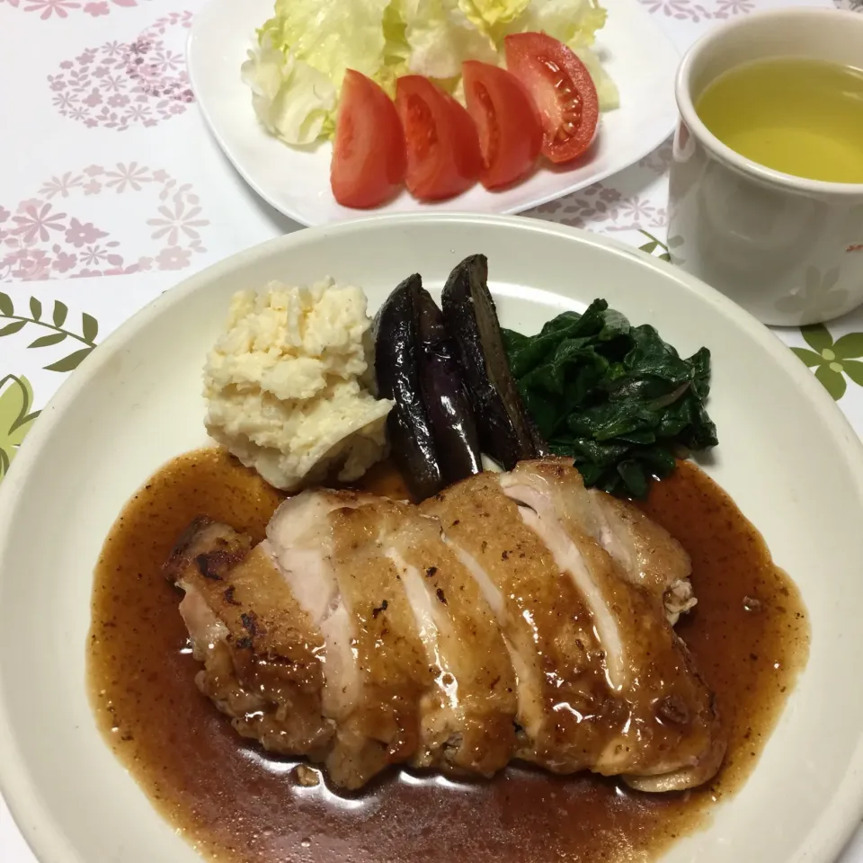 鶏モモ肉のステーキ|まみっこさん