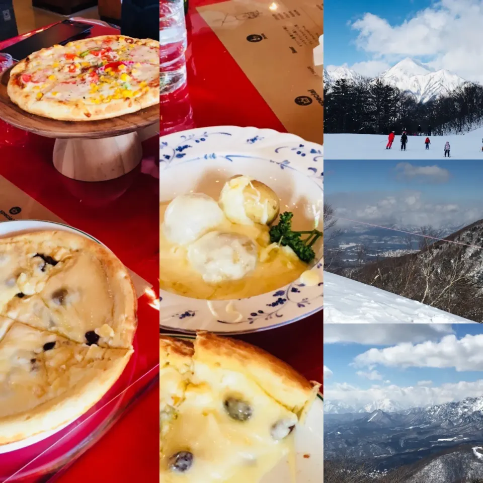 ゲレ食✨(ゲレンデ食) 
戸隠スキー場の"やなぎらん"でラクレット三昧💕|ミッチ☆ママさん