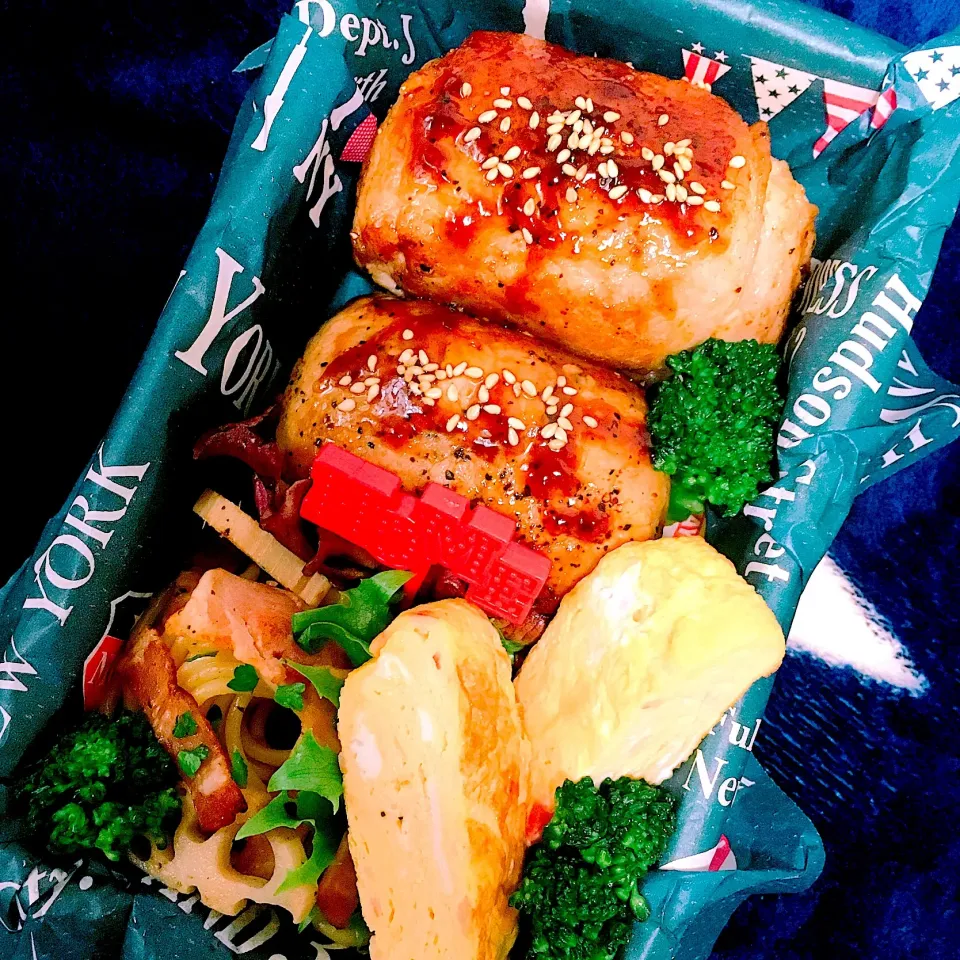 Snapdishの料理写真:本日のお弁当‪( *¯ ꒳¯*)|☆A..I☆さん