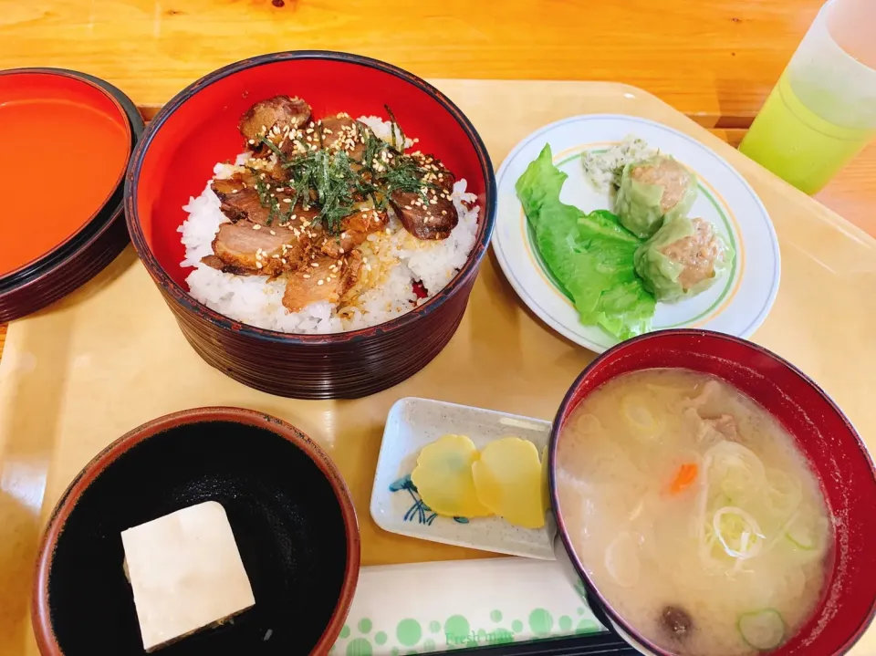 イノシシ丼の定食|ラプンツェルさん