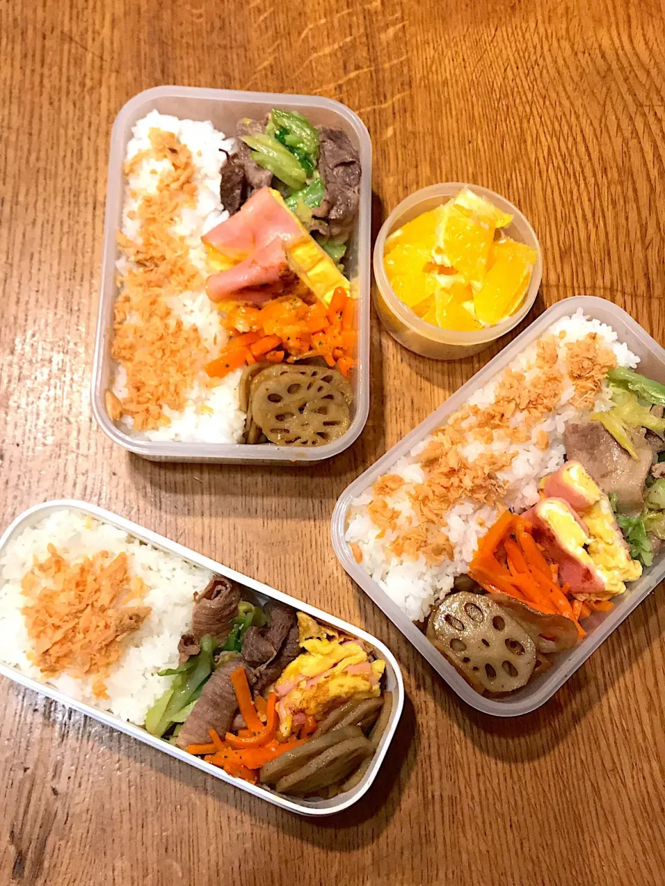 Snapdishの料理写真:家族弁当2月18日|hatabowwyomeさん