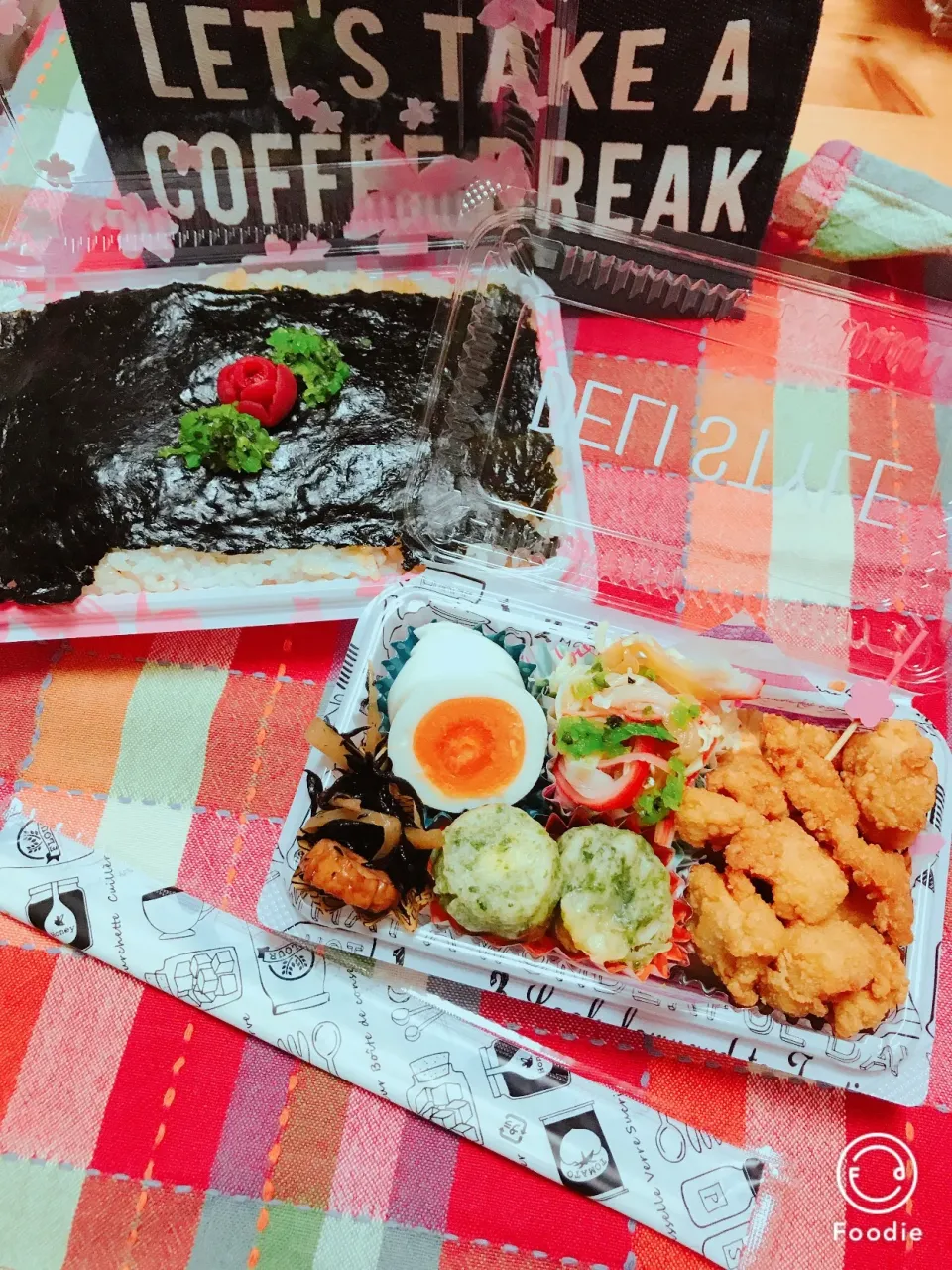 旦那さん弁当🍱

おはよう٩(*˘ ³˘)۶ᏟᎻᏌ❤

月曜日💕今週もよろしくです。

ガンバだよ〜〜ん|Harumiさん