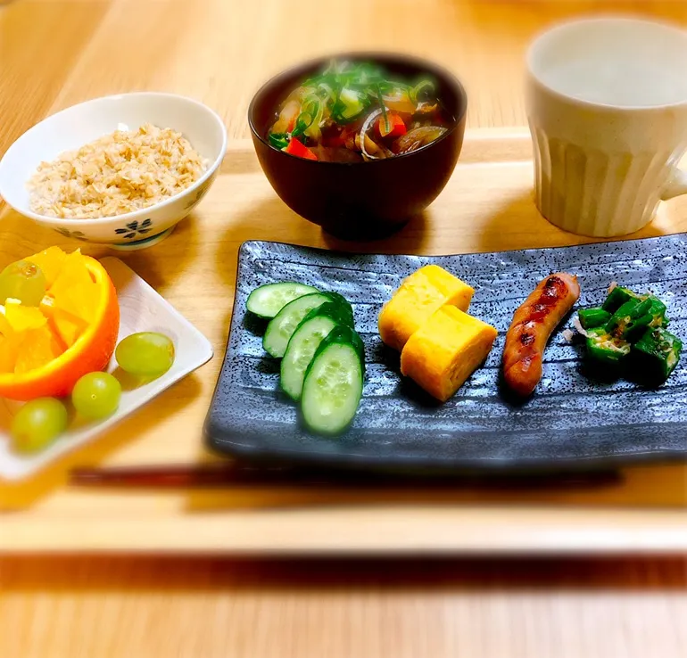 朝和定食〜|てるてるぼうず。さん