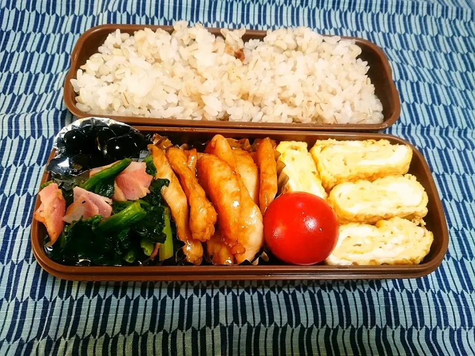 ☆今日のお弁当☆  パパのお弁当作り始めました。|hamamaさん