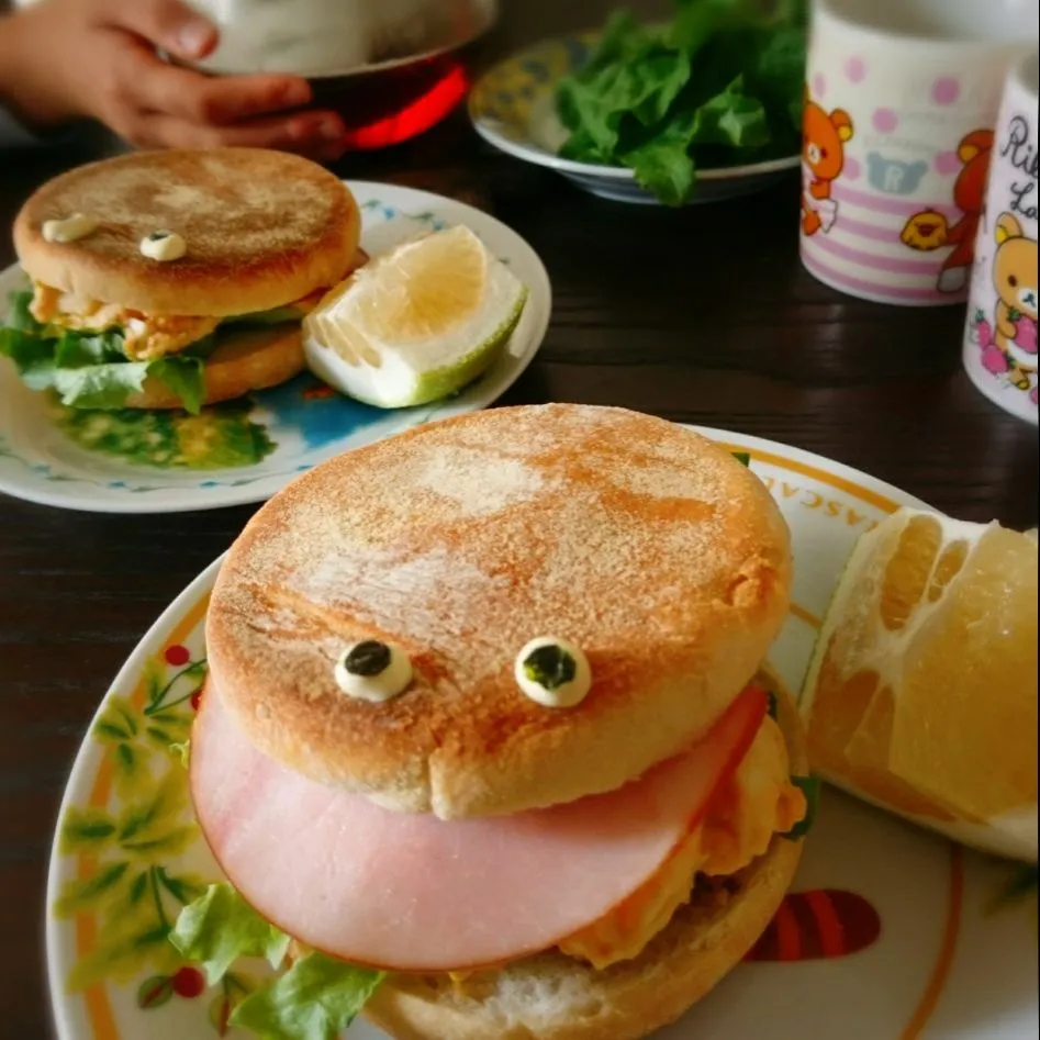 うさかめさんの料理 我が家のたまごサンド|うさかめさん