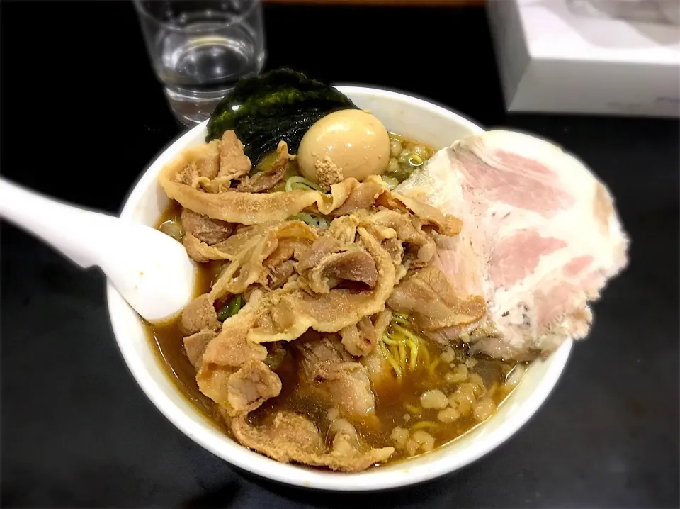 ラーメン(100)不純スープ:北寄貝|morimi32さん