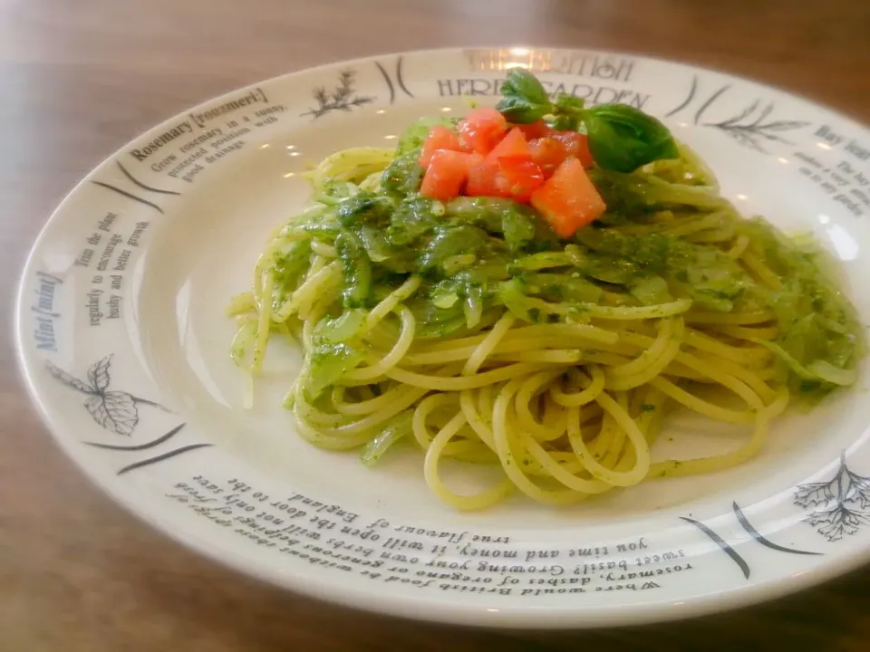 スパゲティ バジリコ|古尾谷りかこさん