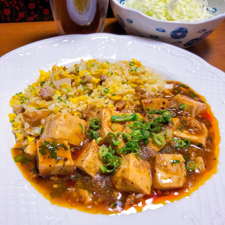 Snapdishの料理写真:【麻婆炒飯♪】|ristorante_sallyさん