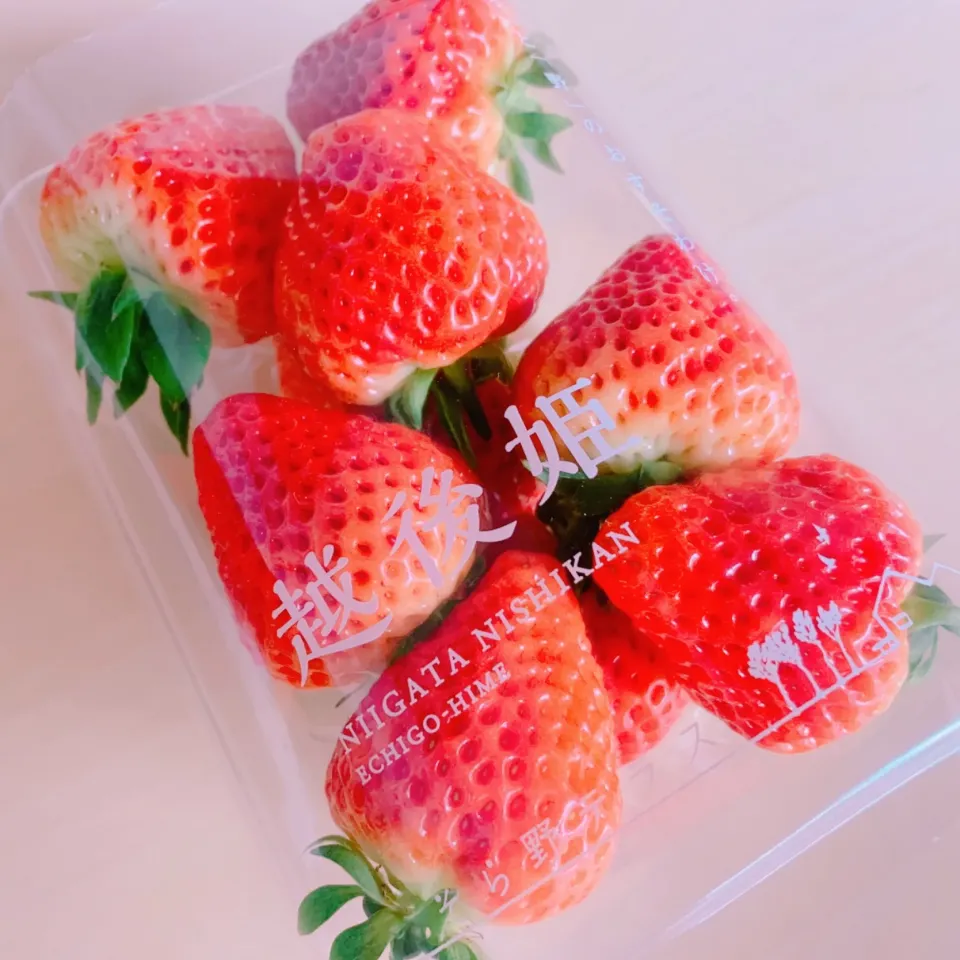 Snapdishの料理写真:越後姫🍓✨|nacchan♪さん