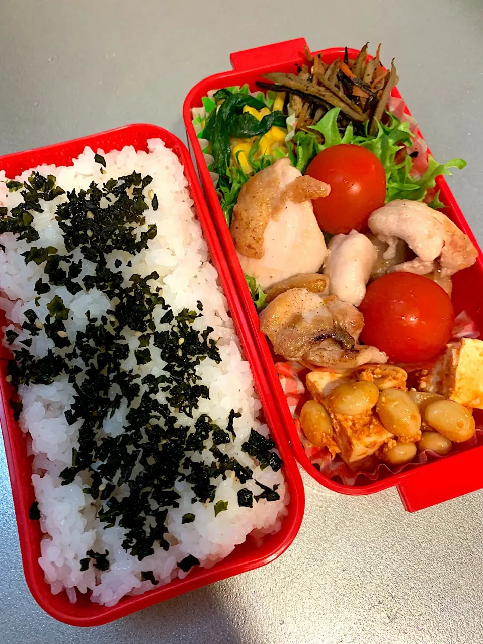 Snapdishの料理写真:2/18❄️お弁当|irodori🍡さん