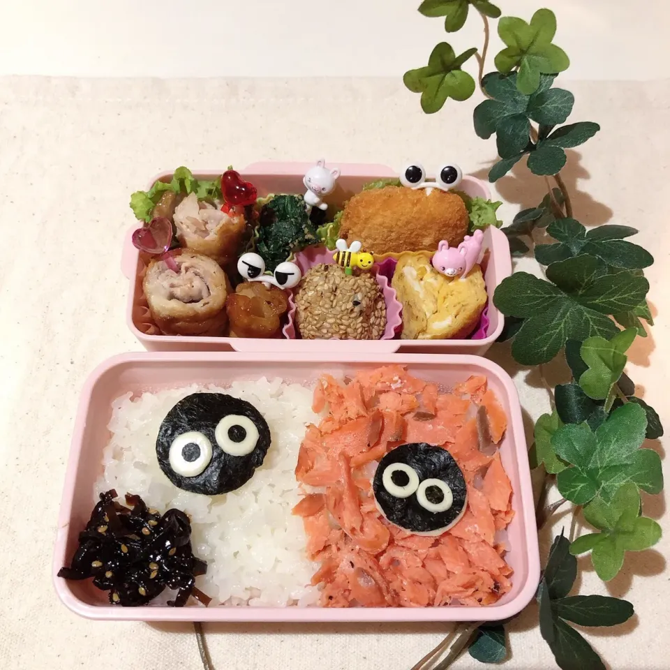 Snapdishの料理写真:2/19❤︎娘のお弁当❤︎
#今日のお弁当 #弁当 #お昼ごはん #娘弁当 #ランチ #豚チーズ巻き|Makinsさん