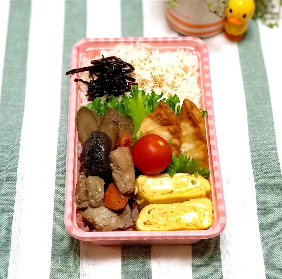 Snapdishの料理写真:自分弁当♪19.2.19|れもんてぃさん